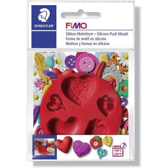 Fimo Molde Horneable de Silicona – Corazones