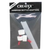 Createx Colors 5701-01 Adaptadores de Botella Para Aerógrafo - (Set de 3)
