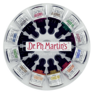 Dr. Ph. Martin's Hydrus Watercolors 30ml - Set 2 (12 Colores)