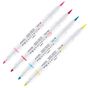 Zebra Mildliner Brush Doble Punta - Disponible En 25 Colores