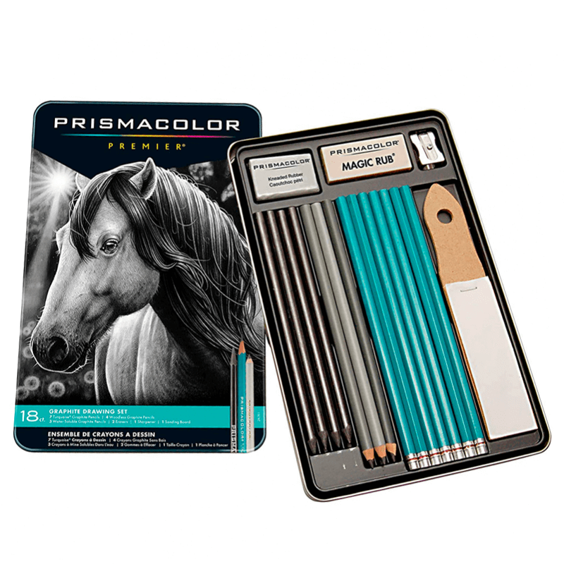 Prismacolor Premier Graphite Drawing (Set de 18 Piezas)