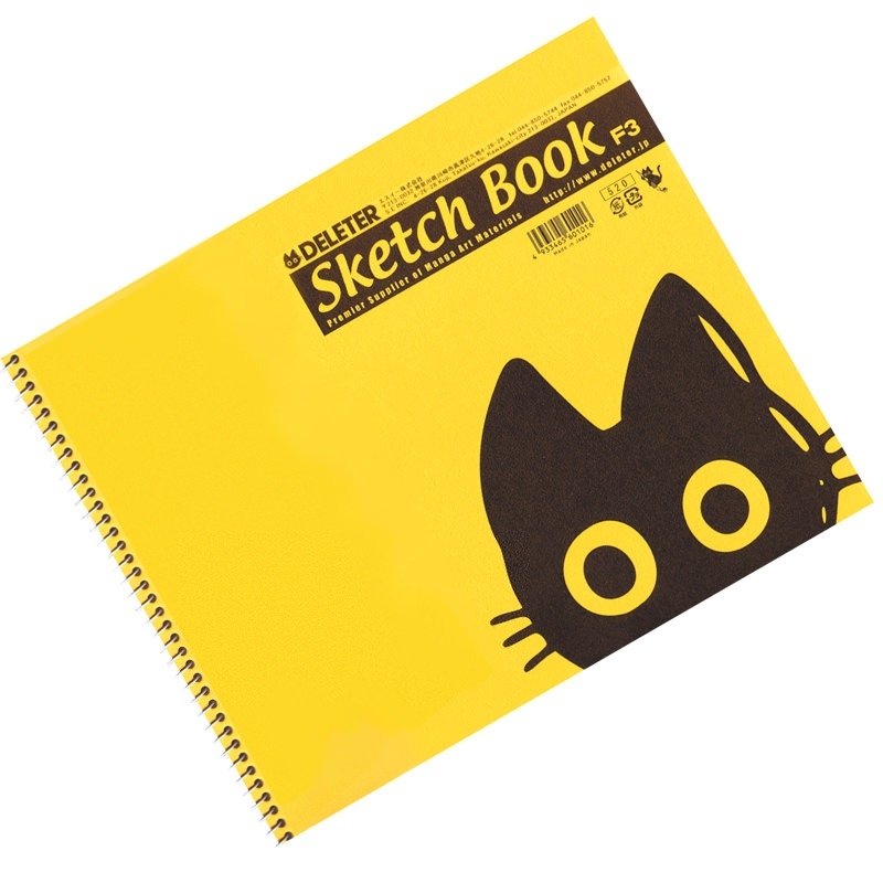 DELETER Sketchbook F3 (22 x 27cm) - 16 Hojas de 135 gsm