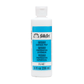 Plaid Folkart Gesso 8oz (236ml)  