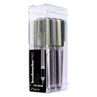  Karin Brushmarker PRO - Set 12 Gray Colors