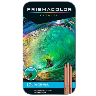 Prismacolor Premier Watercolor (Lápices Acuarelables) - Set de 12