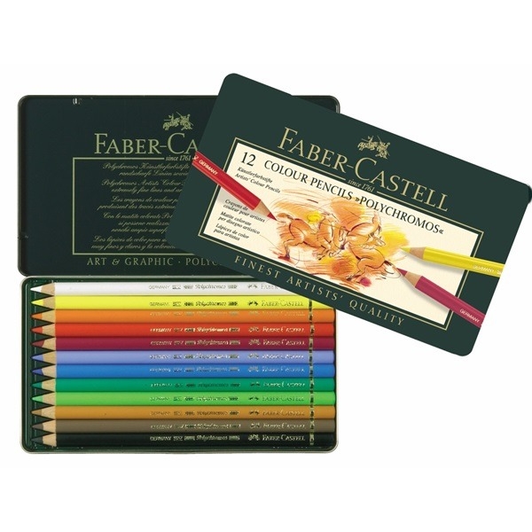 Faber-Castell Polychromos (Lápices de Colores) - Set de 12