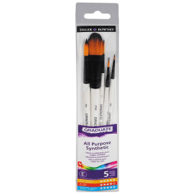 Daler Rowney Graduate Landscapes (Set de 5 pinceles)