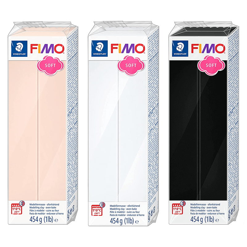 Fimo Soft 16 oz (454g) - (Disponible en 8 Colores) - Escultura
