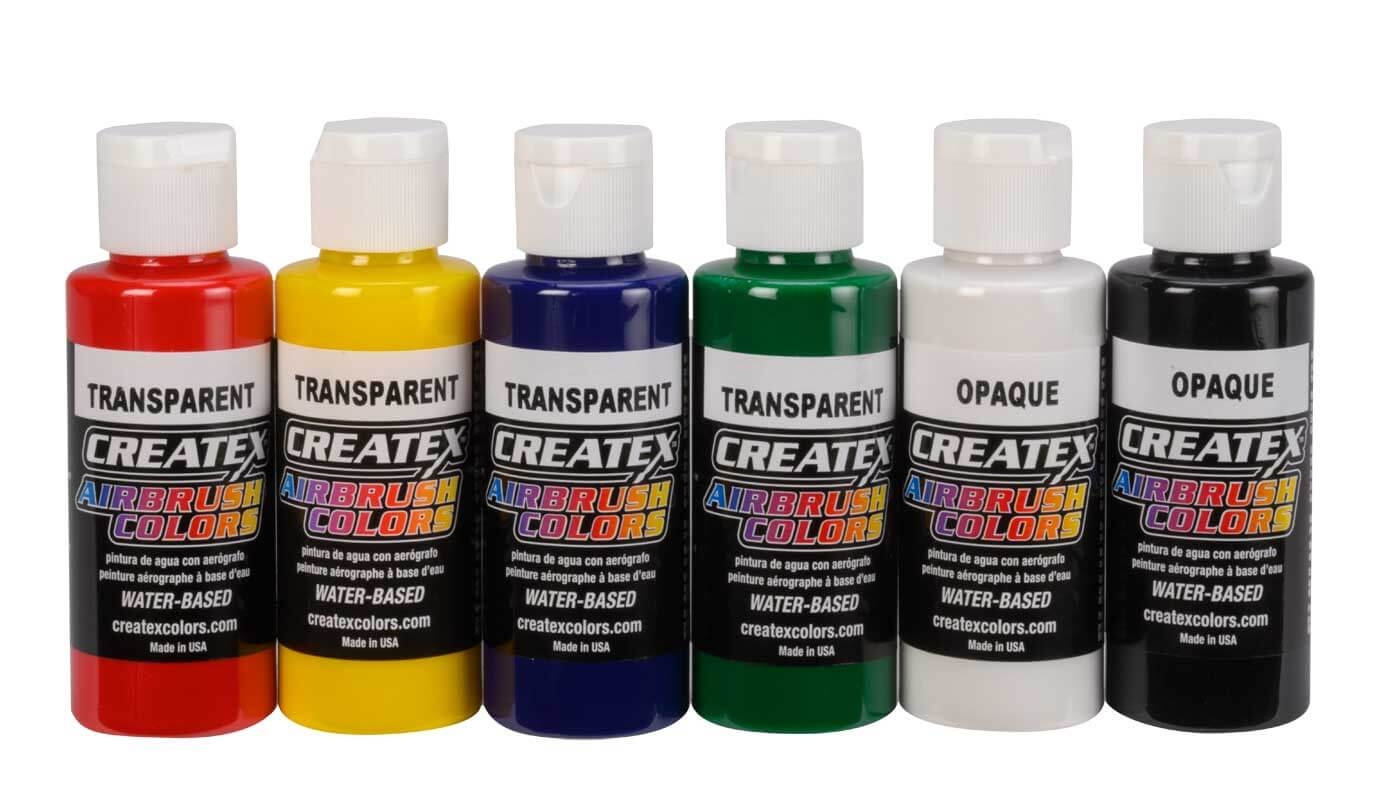  Createx Colors 5801-00 AirBrush - Primary 60 ml (Set de 6 Colores)