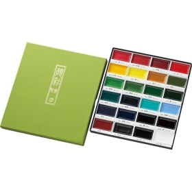 Kuretake Gansai Tambi Acuarelas - Set de 24 Colores