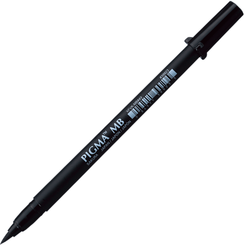 Sakura Pigma Brush Pen MB - Negro