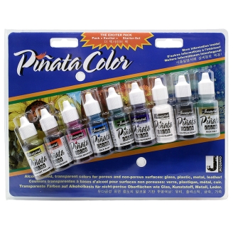 Jacquard Piñata Color Exciter Pack (Tintas Alcohol) - Set de 9 Colores