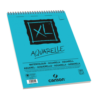 Canson XL Aquarelle Croquera A3 (29,7 x 42cm) - 30 Hojas de 300 Gsm