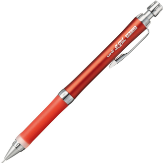 Uni Alpha Gel Slim Portaminas Agarre Firme - Rojo Perlado (0.5mm)