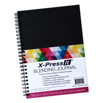 X-PressIt Blending Journal A5 (14,8x21cm) - 20 hojas de 250 gsm