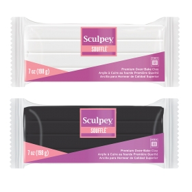 Sculpey Soufflé 198g (7 oz) - (Disponible en 5 Colores)