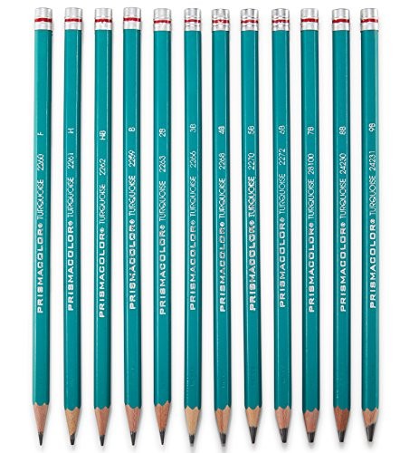 enseñar Contar educador Prismacolor Premier Turquoise Art Pencils (Lápices Grafito) - Set de 12