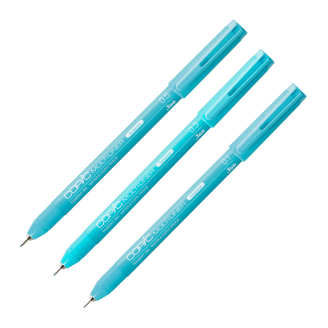 Copic Multiliner Desechable Turquesa (Turquoise) - (Disponible en 5 Medidas)