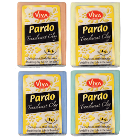 Viva Decor PARDO Translucent Clay 56g - (8 Colores Disponibles)