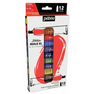 Pebeo XL Studio Oleo - set 12 colores 12ml