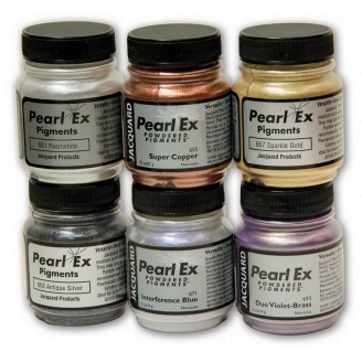 Jacquard Pearl Ex Color Set (Set de 6 x 14 a 21 g)