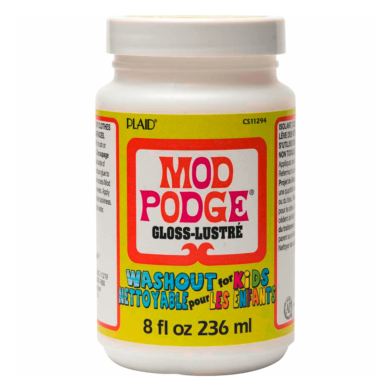 Plaid Mod Podge Kids Glue Wash Out 8oz (236ml)  