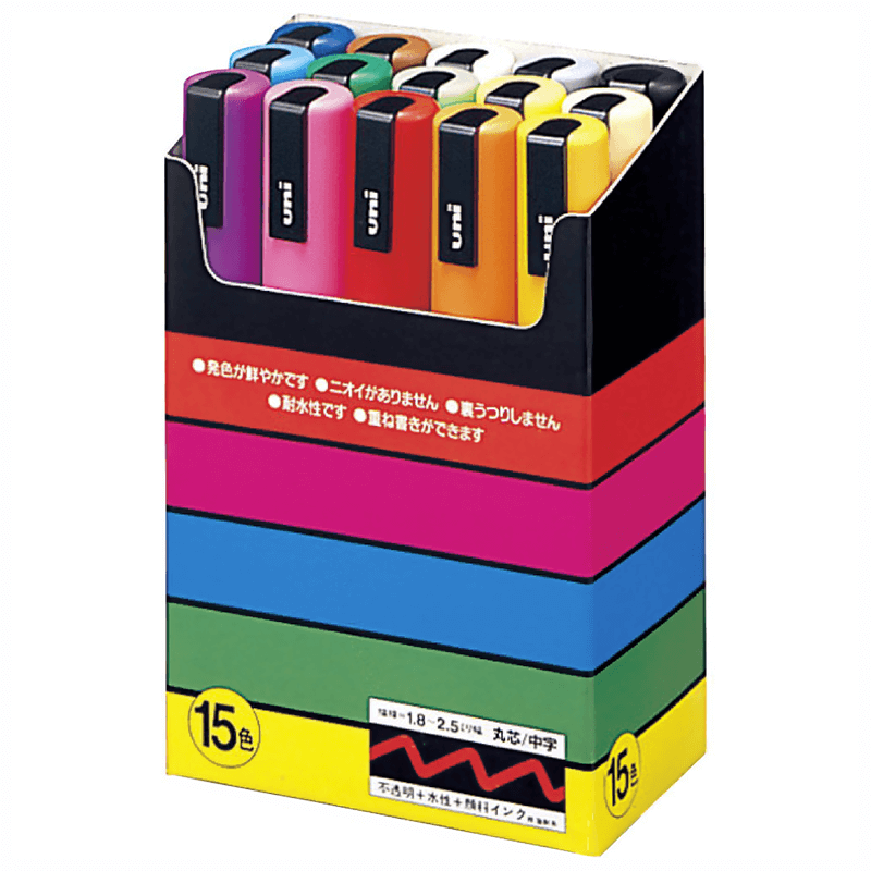 Set Rotulador Posca 5M básicos