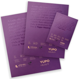 Yupo Heavy Pad, 10 Hojas de 390 gsm (Disponible en 4 medidas)