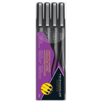 Prismacolor Premier Tiralíneas - Negro Set de 4