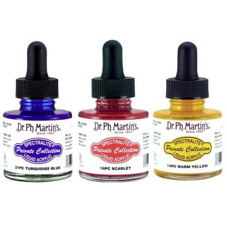 Dr. Ph. Martin's Spectralite Liquid Acrylics 30ml - (Disponible en 36 Colores)