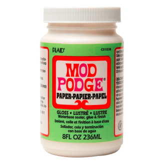 Plaid Paper Mod Podge - Gloss 8oz (236ml)  