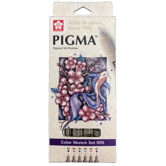 Sakura Pigma Micron Color Sketch Set 0,05 (6 Colores)