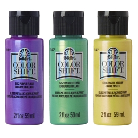 Plaid Folkart Color Shift - Pintura Acrílica Metálica 2oz (59ml) - (Disponible en 13 colores)