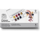 Winsor & Newton Cotman Pocket Set de 8 Colores (1/2 pastillas) - Retrato