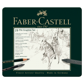 Faber-Castell Pitt Grafito - Set de 19 Piezas