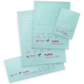 Yupo Translucent Pad, 15 Hojas de 153 gsm (Disponible en 4 medidas)