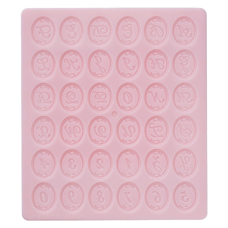 PADICO Clay Mold (Molde para arcilla Semi-Rígido) - Alphabet