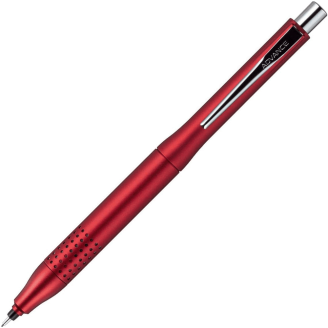 Uni Kurutoga Advance Upgrade Punching Grip Portaminas - Rojo Metalizado (0.5mm)