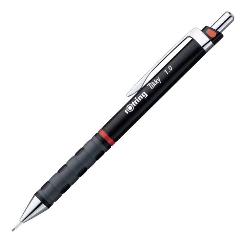 Rotring Tikky Portamina - Negro, 1,0 mm