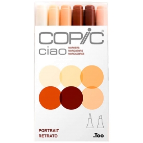 Copic Ciao Markers Set de 6 - Colores Piel