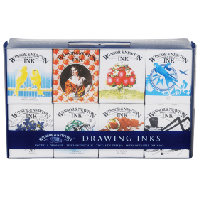 Winsor & Newton Henry Collection Ink (Set de 8 tintas x 14ml) 