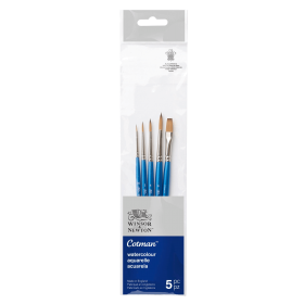 W&N Pinceles Cotman Mango Corto V1 - Set 5