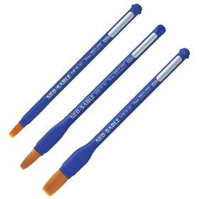 Pentel Neo-Sable Pincel Plano (Disponible en 4 tamaños)