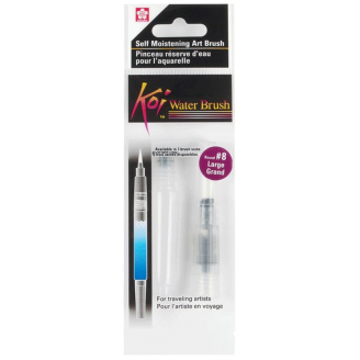 Sakura Koi Waterbrush recargable - punta L, barril corto 4ml