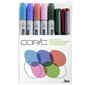 Copic Ciao Set de 7 - Nature Doodle Kit