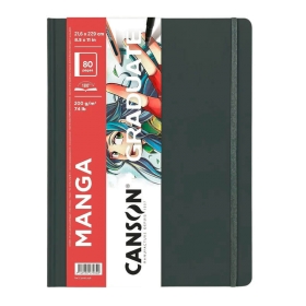 Canson Sketchbook Manga A4 (21,6 x 27,9 cm) - 40 Hojas de 200 gsm