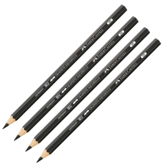 Faber-Castell Graphite Aquarelle (Grafito Acuarelable) - (Disponible en 5 Graduaciones) 