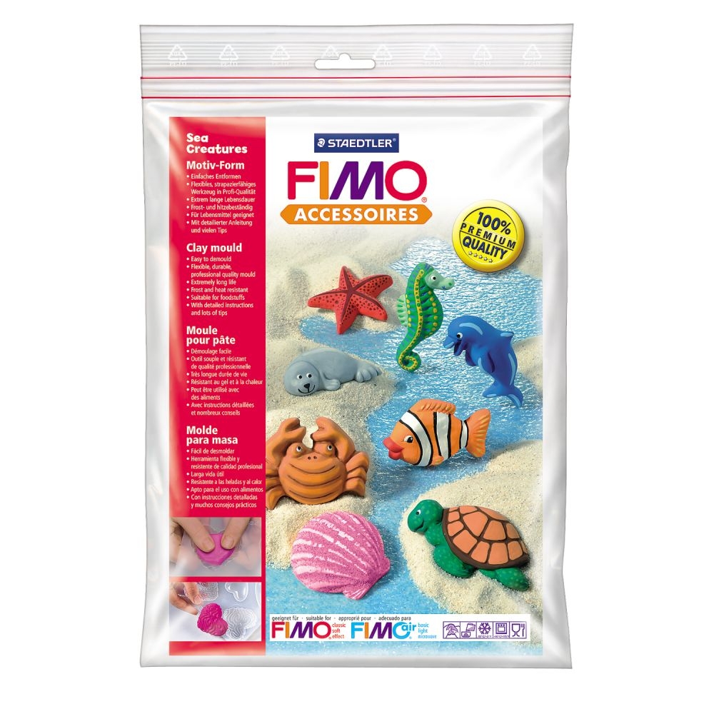 Fimo Molde para Arcilla - Criaturas Marinas