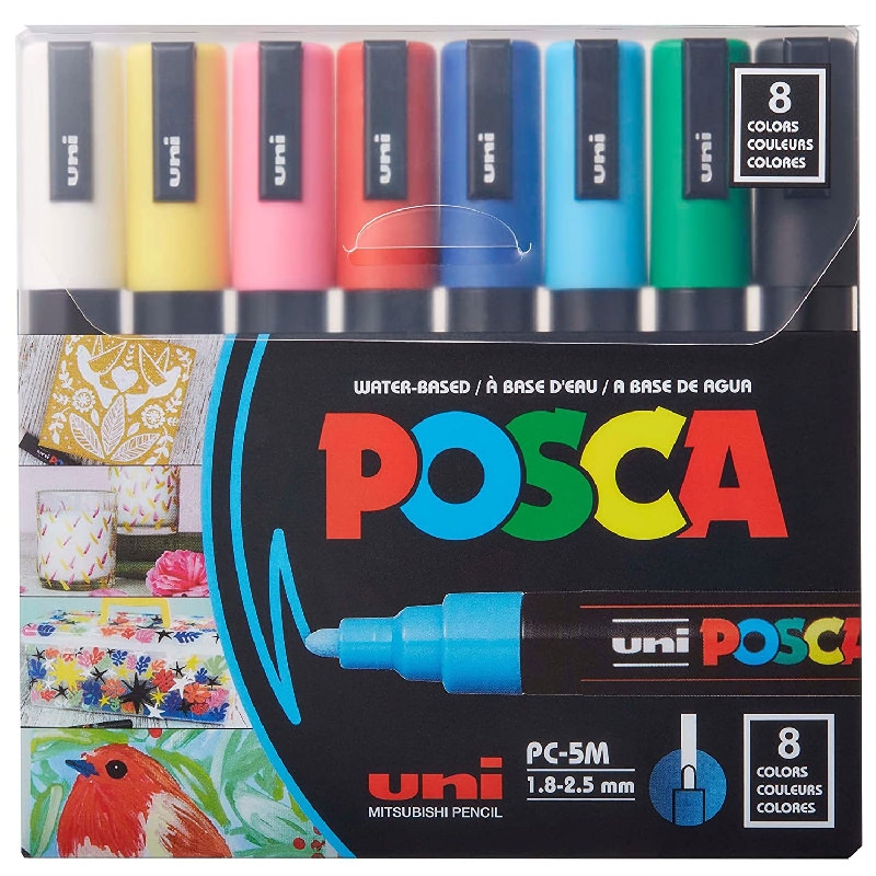 Posca Punta Media PC-5M de 1.8-2.5 MM