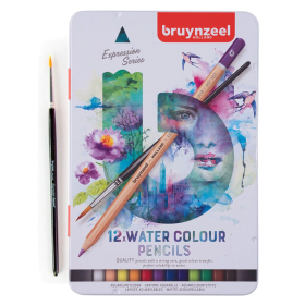 Bruynzeel Expression Lápices De Colores Acuarelables - Set De 12
